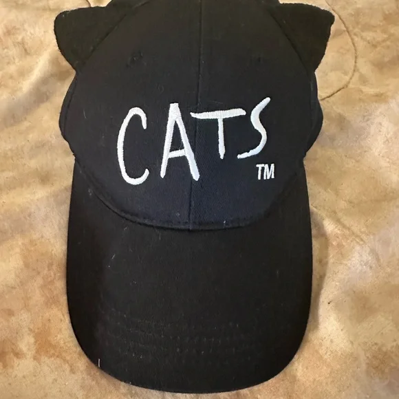 Chic Black Cats Musical Ear Baseball Hat - Picture 1 of 6
